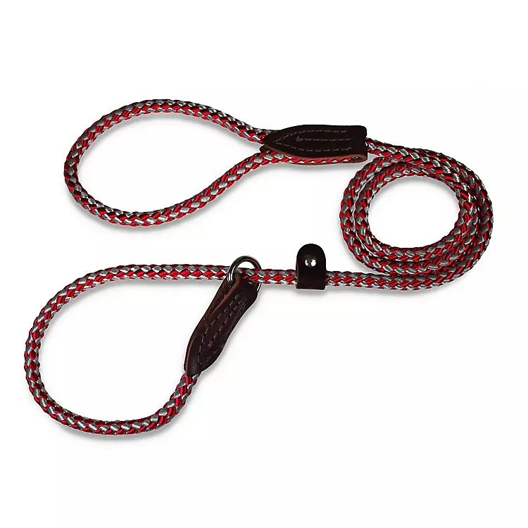 British Reflective Rope Slip Dog Lead