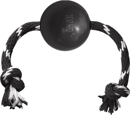 KONG Extreme Ball with Rope Dog Toy