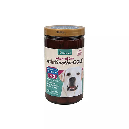 NaturVet ArthriSoothe Gold Hip and Joint Dog Tablets