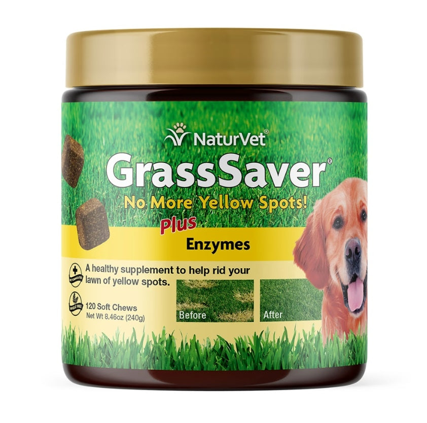 NaturVet GrassSaver Soft Chew Dog Treat