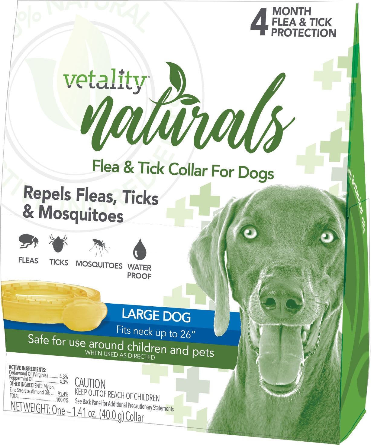 Vetality Naturals Flea & Tick Collar For Dogs