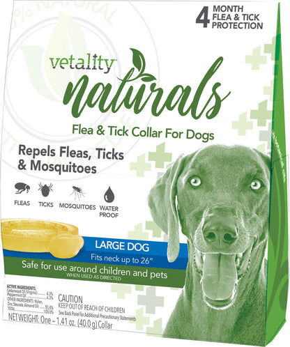 Vetality Naturals Flea & Tick Collar For Dogs