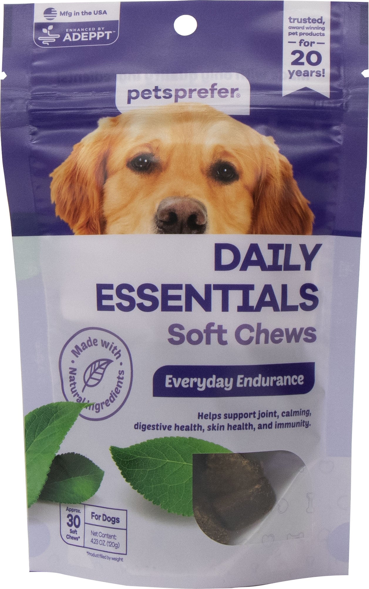 Pets Prefer Daily Essentials Soft Chews For Dogs