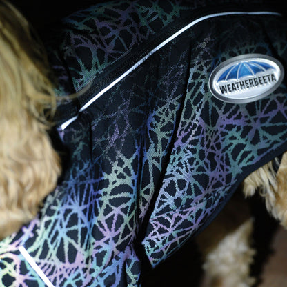 Weatherbeeta ComFitec Reflective Print Active Dog Coat