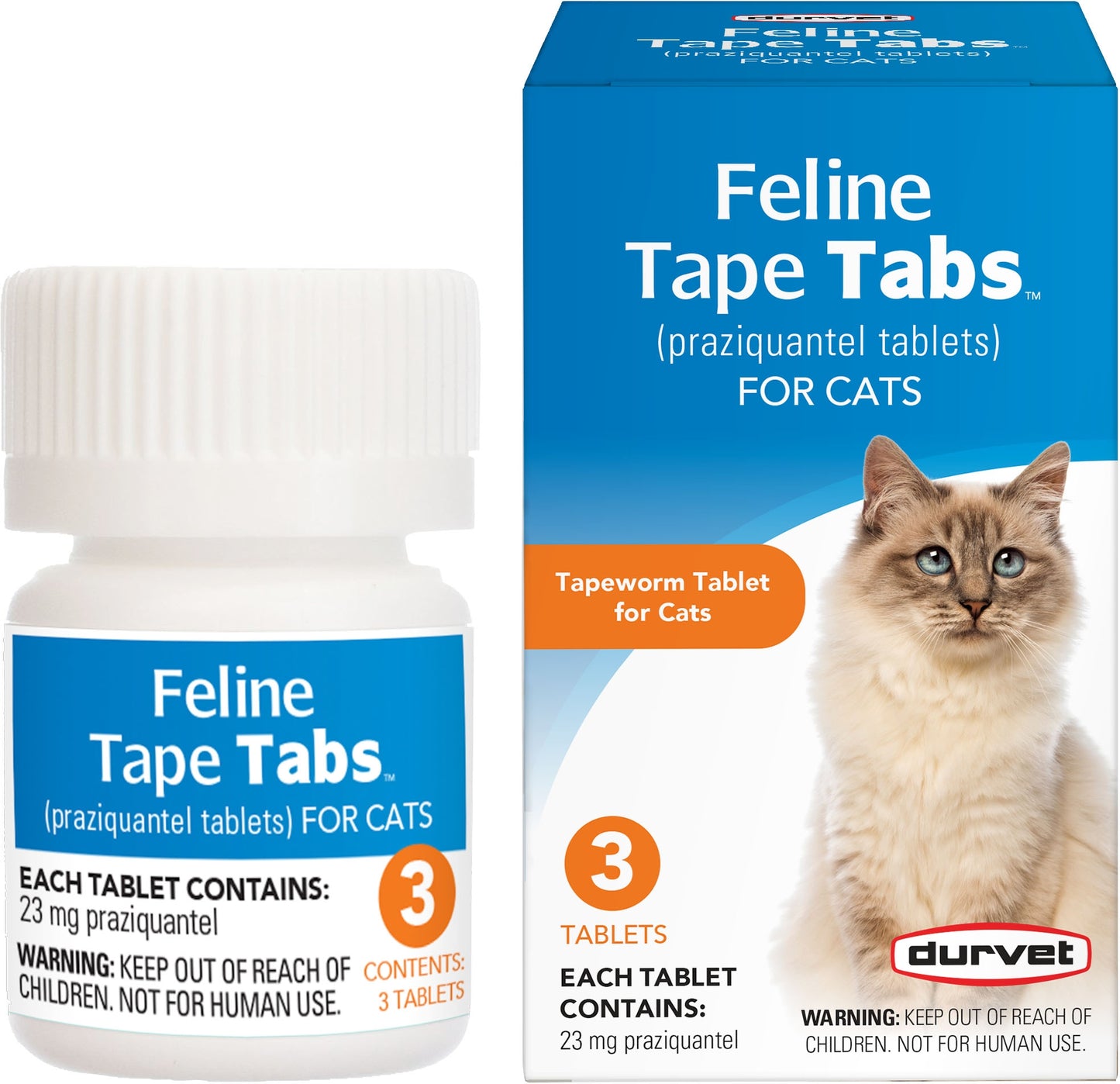 Durvet Feline Tape Tabs for Cats