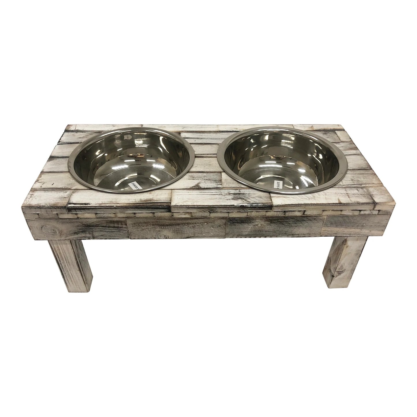 Huntley Pet Berjen Elevated Table Double Feeder