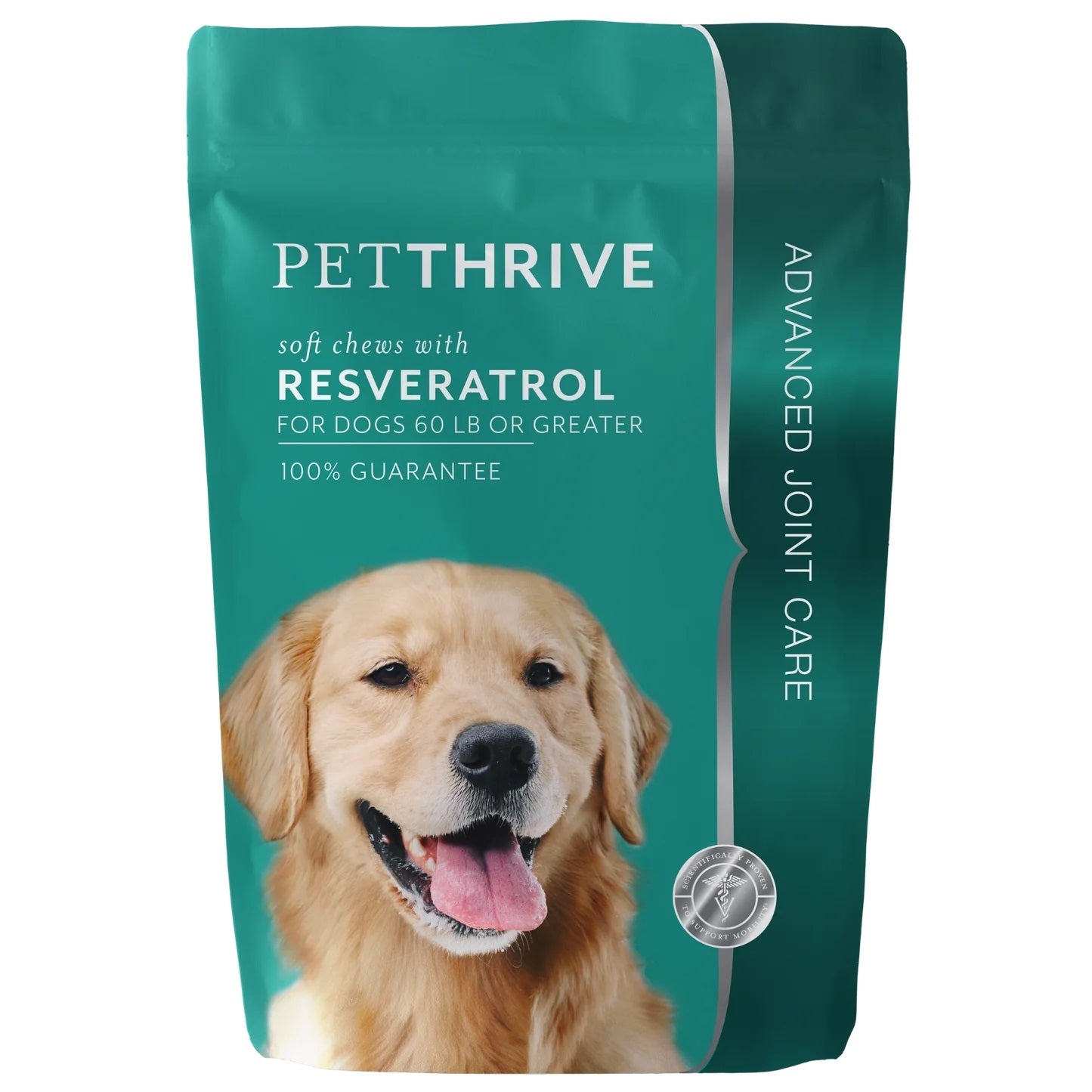 PetThrive Soft Chews with Resveratrol for Large Dogs