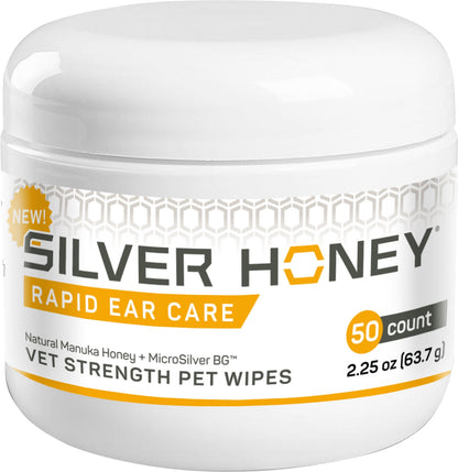 Absorbine Silver Honey Pet Wipes