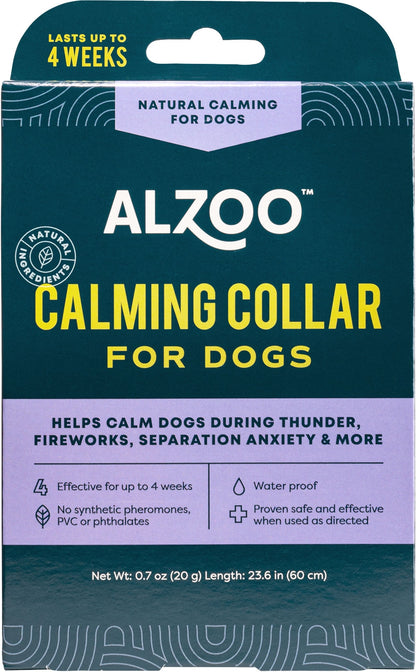 Alzoo Plant-Based Calming Dog Collar