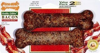 Healthy Edible Bacon Bone Twin Pack