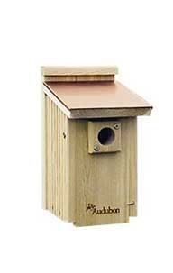 Audubon Bluebird House With Coppertop Roof