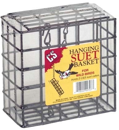 C & S Double Hangling Suet Basket