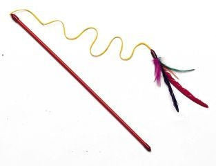 Feather Dangler Cat Wand