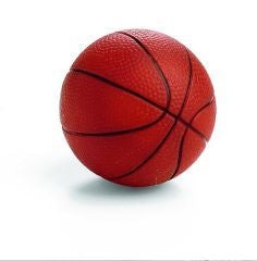 Vinyl Basketball Dog Toy