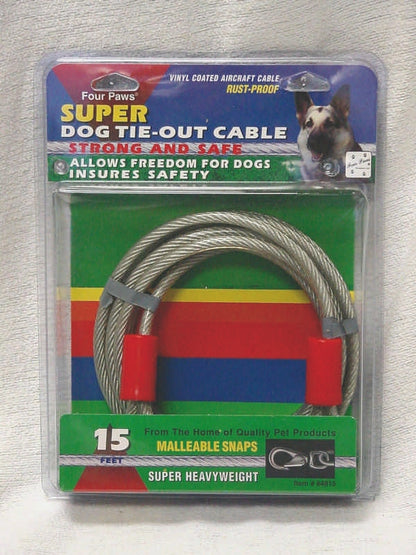 Super Tie Out Cable For Dogs