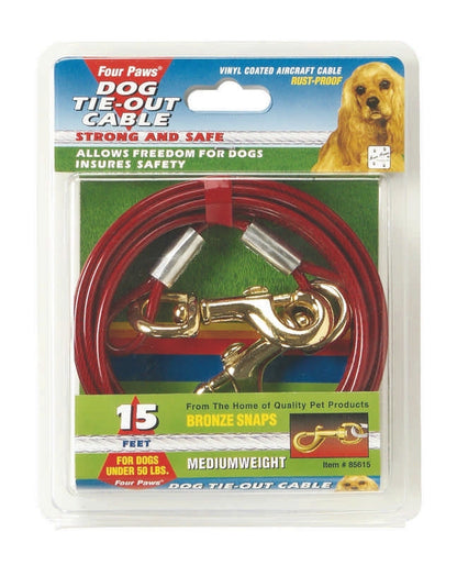 Medium Weight Tie Out Cable For Dogs