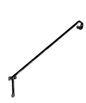 Fence And Deck Hook For Bird Feeders/Plants