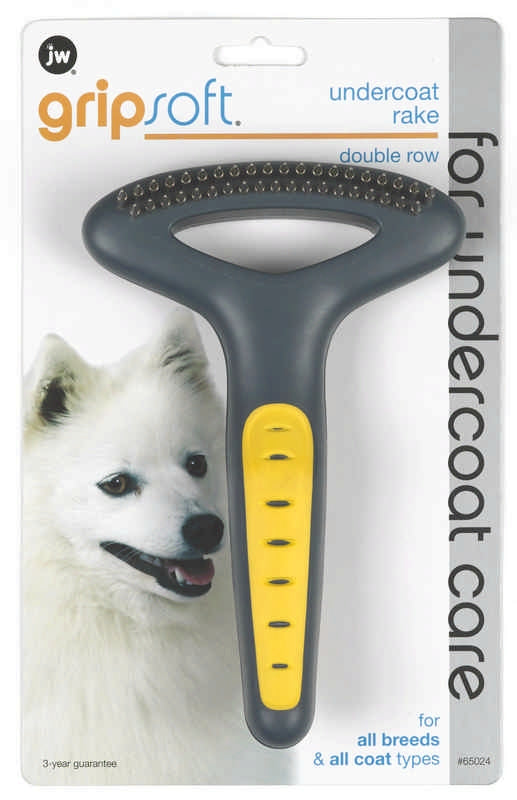 Double Row Undercoat Brush For Dogs