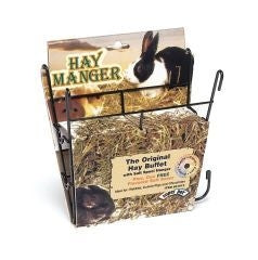 Hay Manger With Salt Hanger Feeder For Small Animals