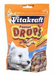 Peanut Butter Drop Treats For Dogs