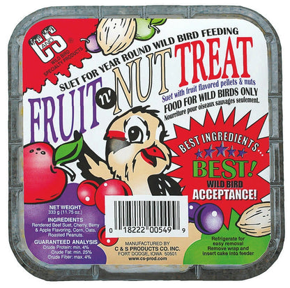 Fruit & Nut Suet Treat