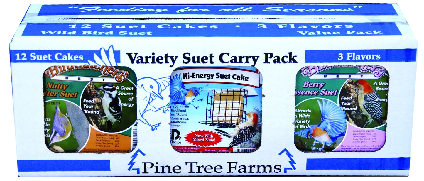 Pine Tree Farms 3 Flavor Suet Pack - Assorted