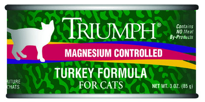 Triumph Canned Cat Food - Turkey - 13 oz. -Case/12