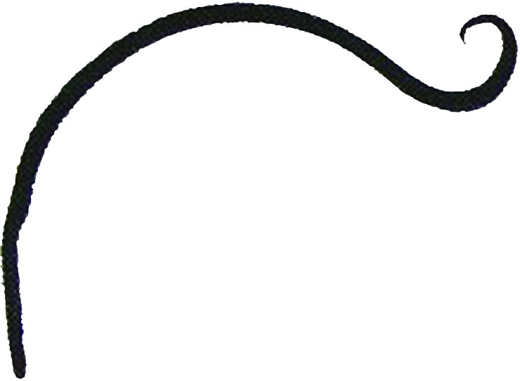 Hookery Curved Hanger Upturn Hook