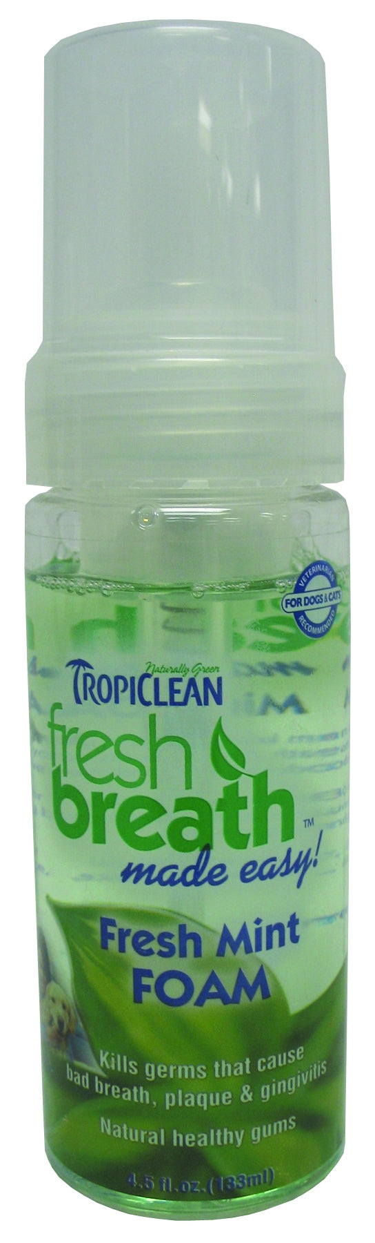 Tropiclean Fresh Breath Mint Foam