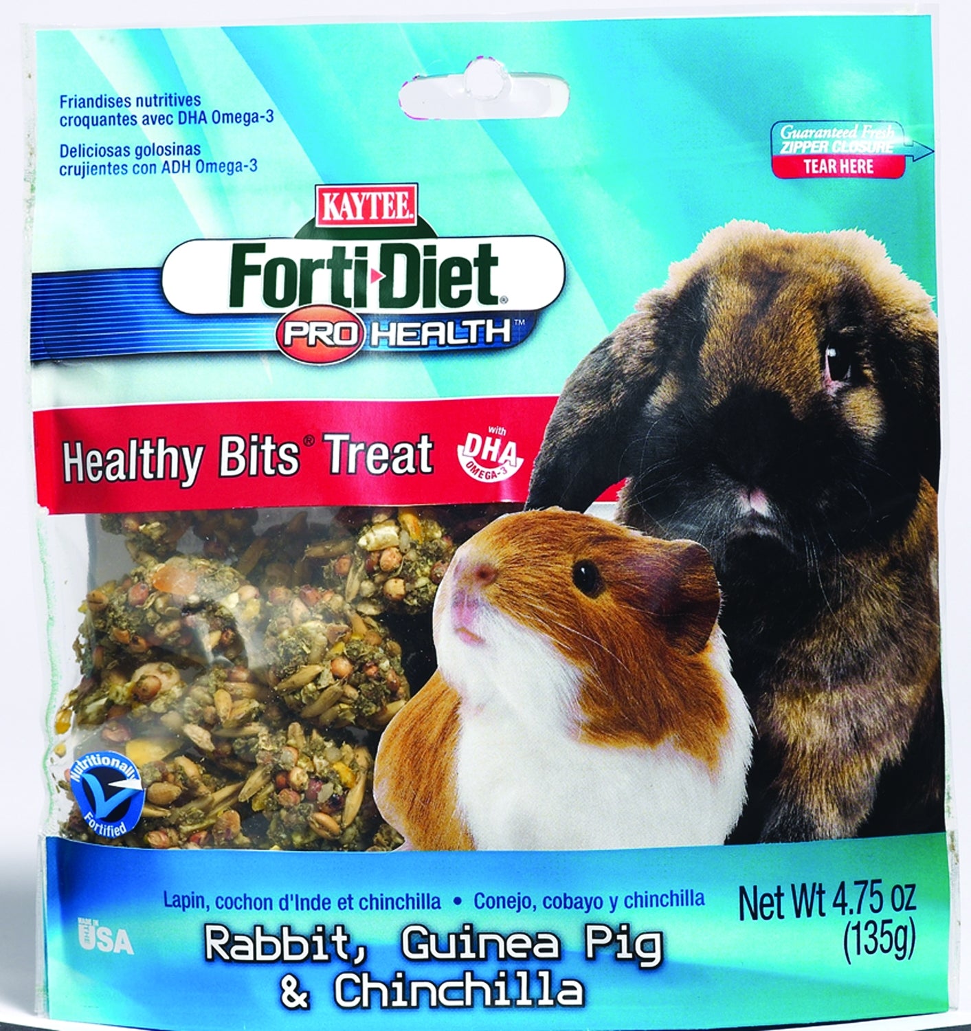 Kaytee Forti Diet Pro Health Healthy Bits Rabbit/Guinea Pig/Chinchilla