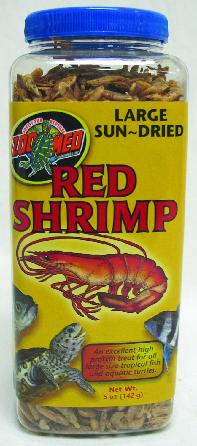 Zoo Med Jumbo Sun-Dried Red Shrimp