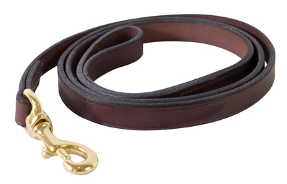 Perri's Plain Leather Dog Leash