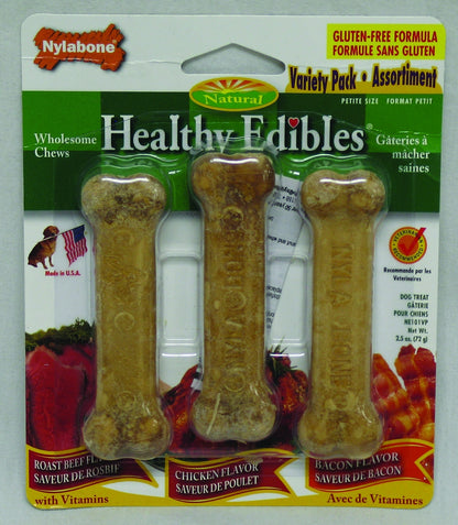 Nylabone Healthy Edibles Variety Pack