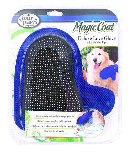 Four Paws Magic Coat Tender Tip Deluxe Love Glove For Dogs