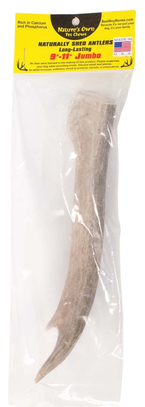 Nature's Own Pet Chews Packaged Jumbo Naturally Shed Antler