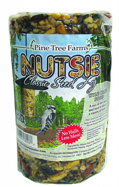 Pine Tree Farms Nutsie Classic Seed Log