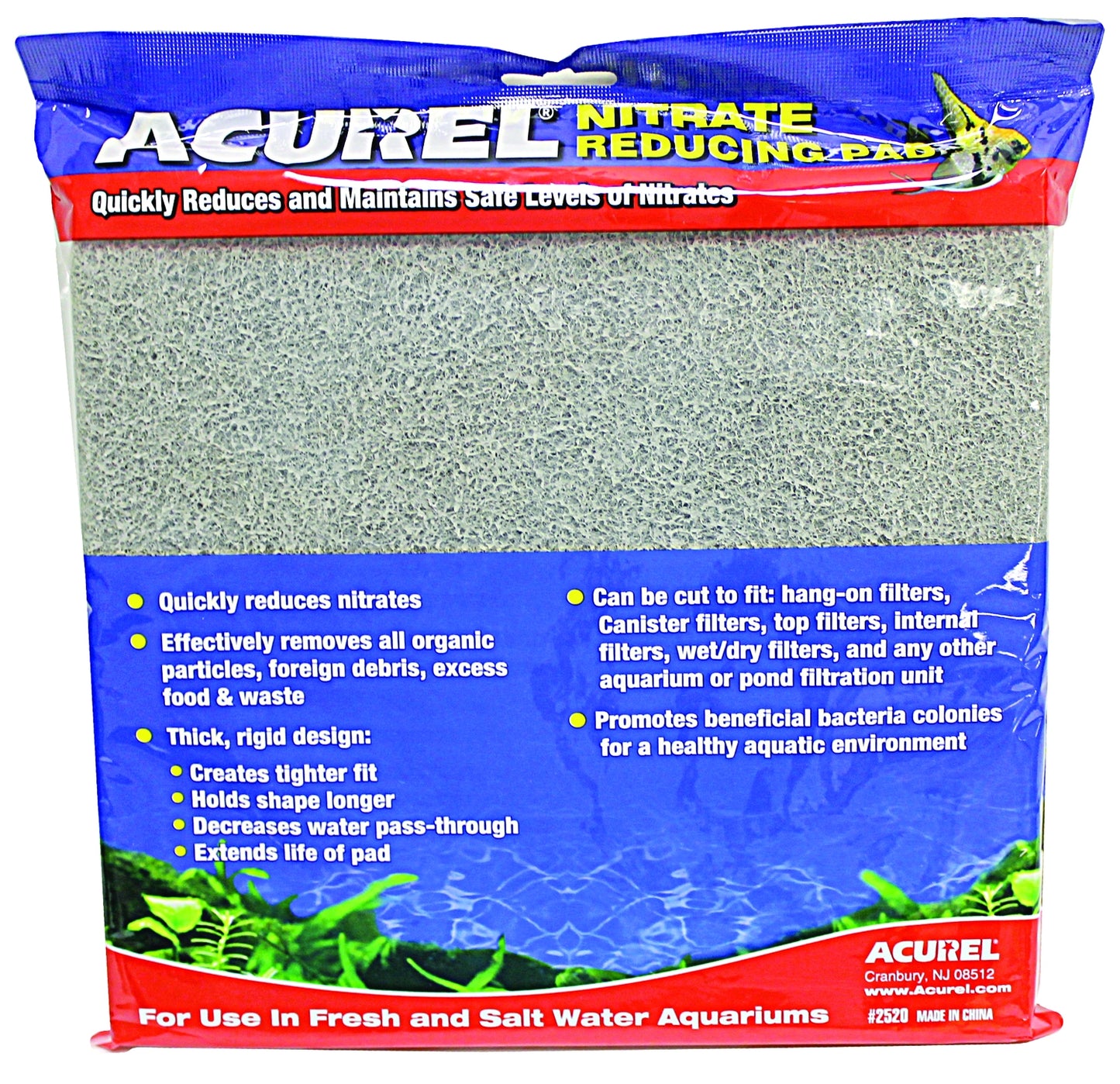 Acurel Nitrate Reducing Infused Media Pad