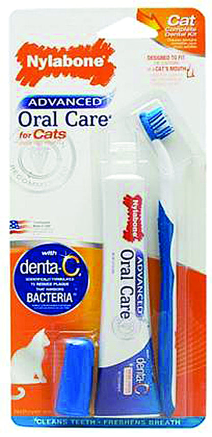 Nylabone Advanced Oral Care Cat Dental Kit