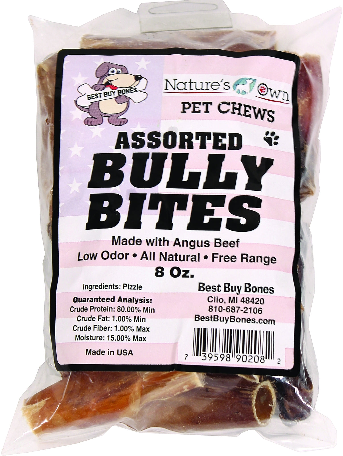 Nature's Own Pet Chews USA Bully Bites