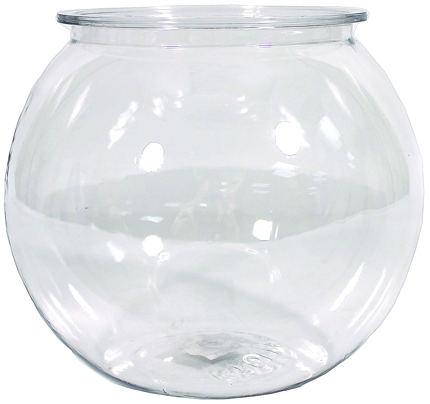 Aqua Accents Round Plastic Bowl