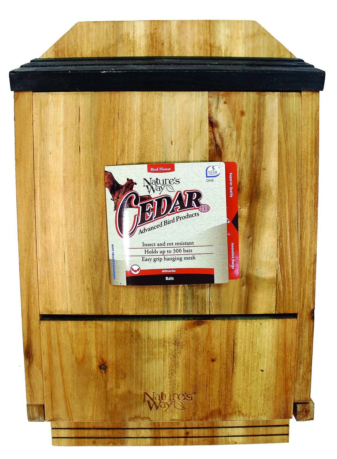 Nature's Way Cedar Series 3 Chamber Bat House