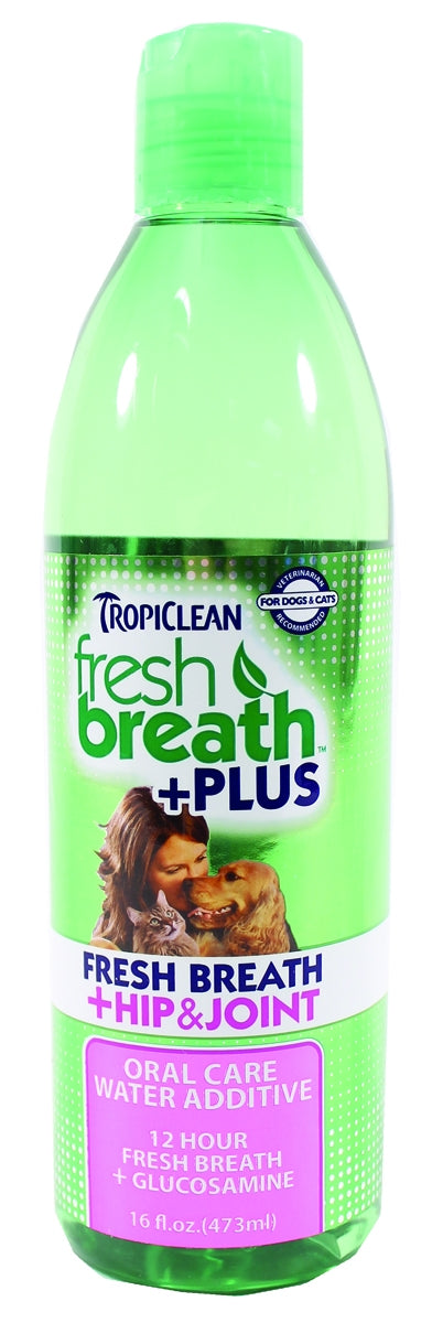 Tropiclean Fresh Breath +Plus Hip & Joint Water Additive