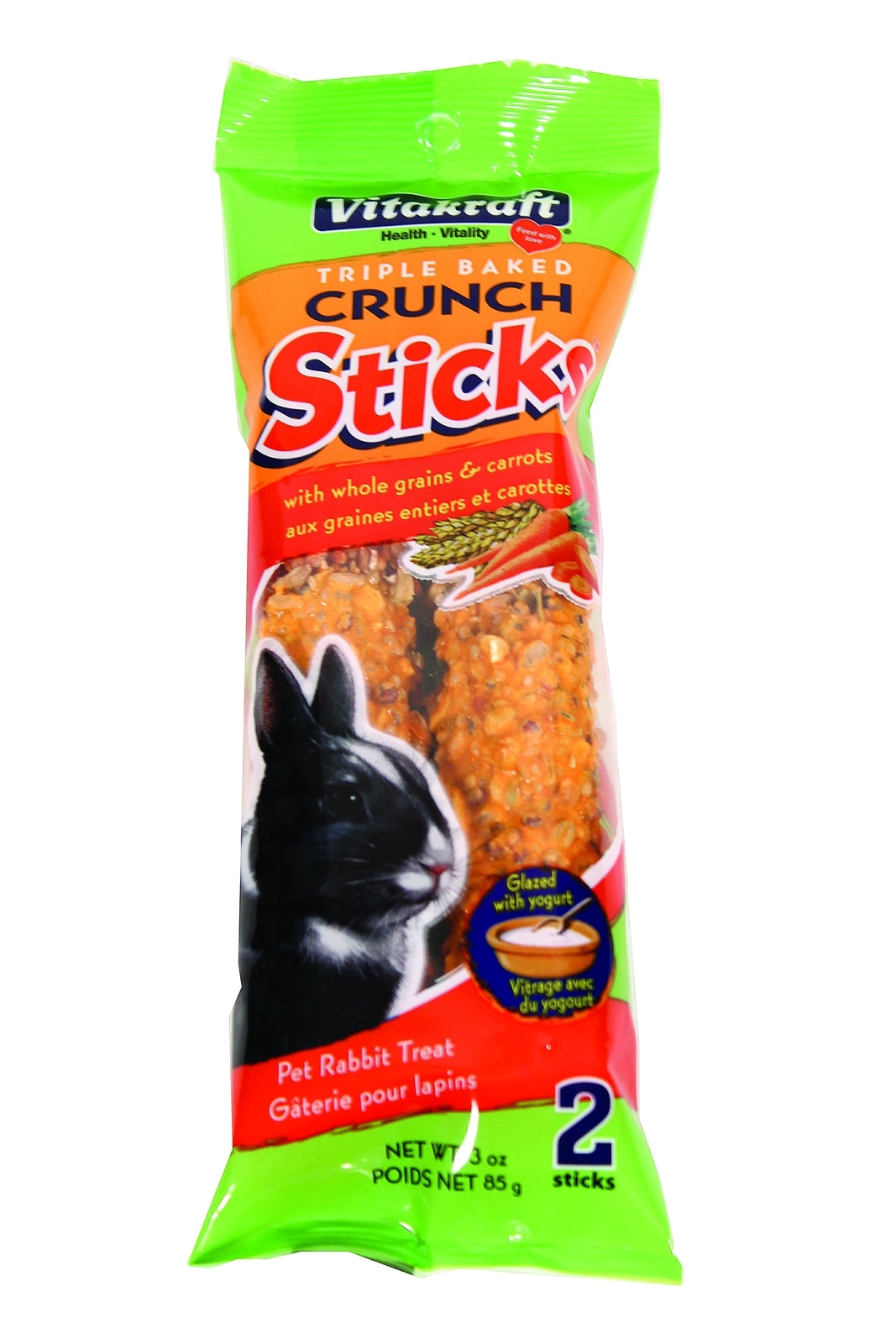 Vitakraft Triple Baked Crunch Sticks Rabbit Treat