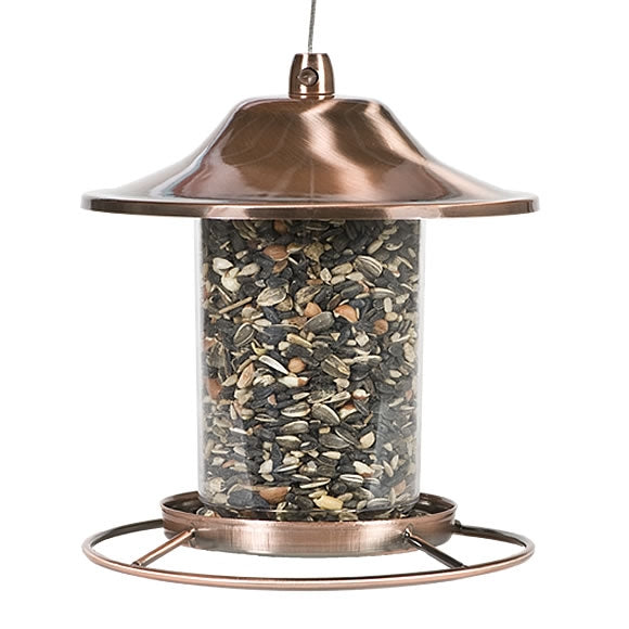 Perky-Pet Copper Panorama Bird Feeder