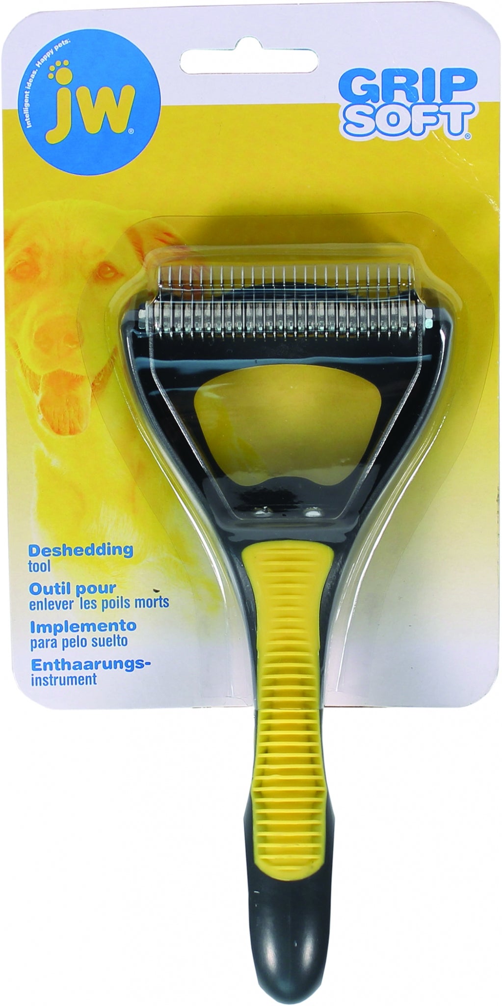 JW Grip Soft Deshedding Tool