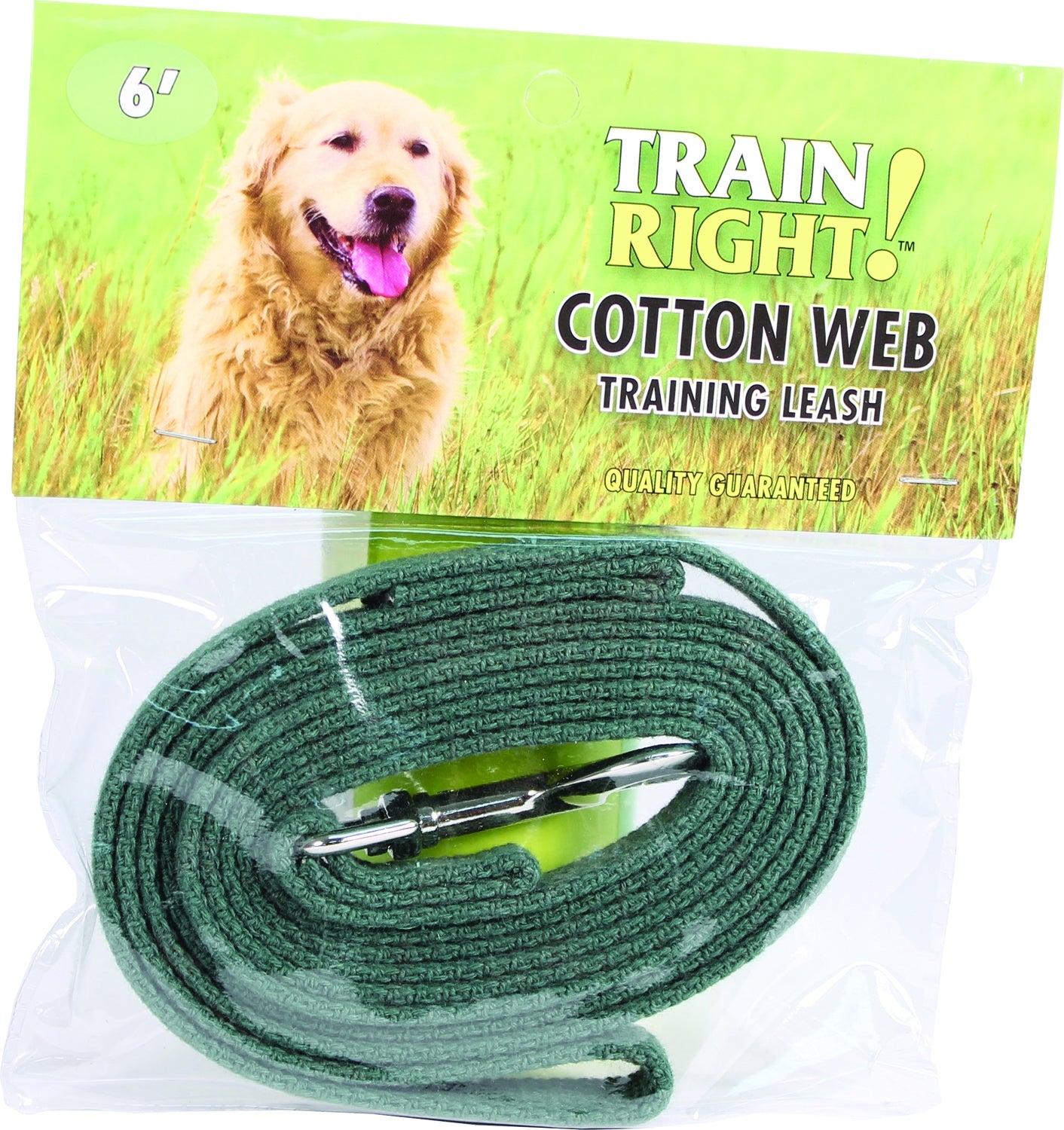 Train Right Cotton Web Training Leash