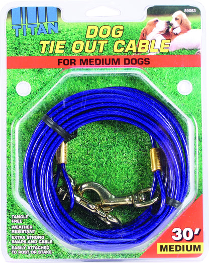 Titan Medium Cable Dog Tie Out