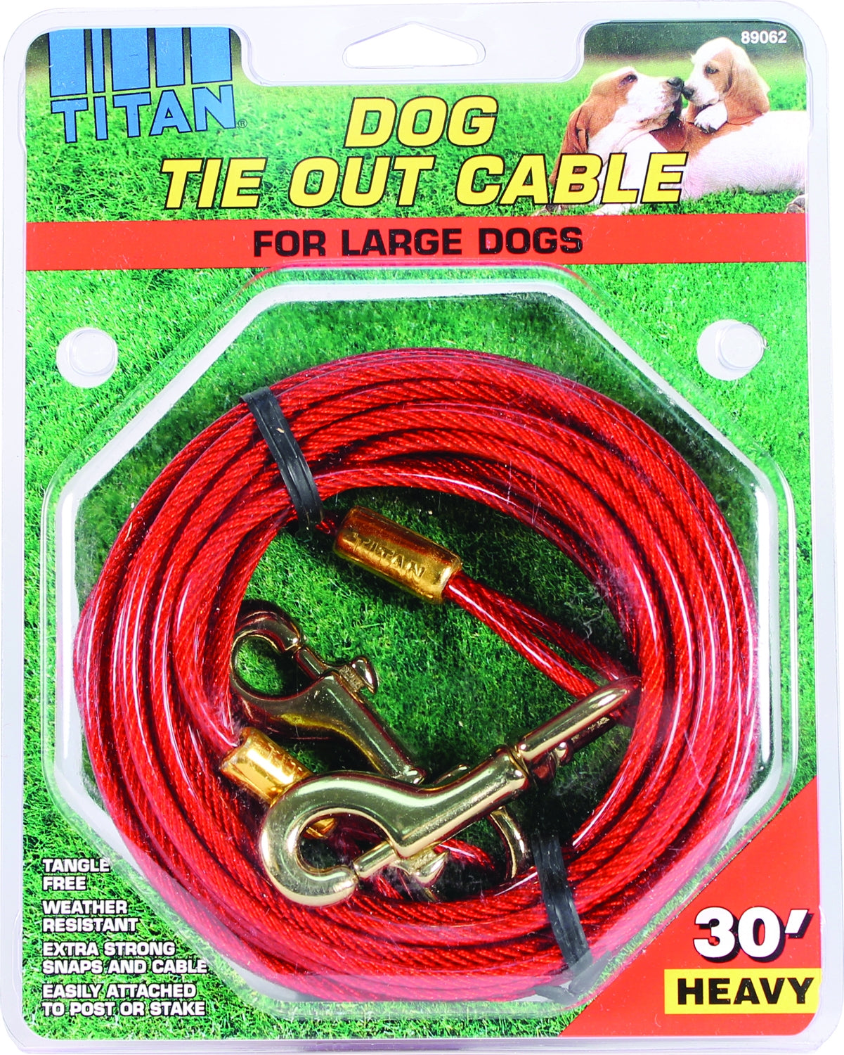 Titan Heavy Cable Dog Tie Out