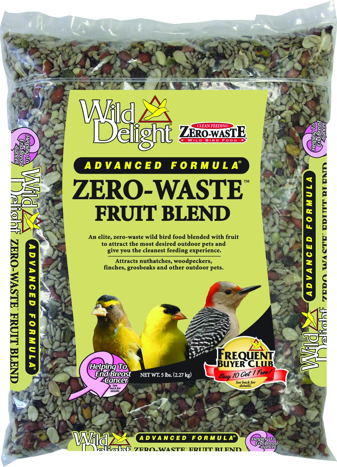 Wild Delight Zero Waste Fruit Blend Bird Food