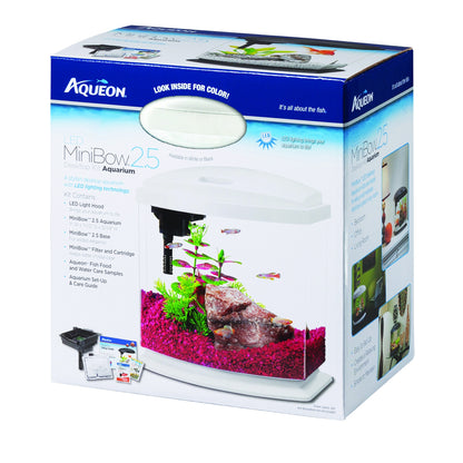 Aqueon LED Mini Bow Aquarium Kit